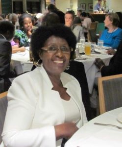 Mrs. Margaret Kyogire attends the sold-out CANHAVE dinner to represent the High Commissioner from Uganda.